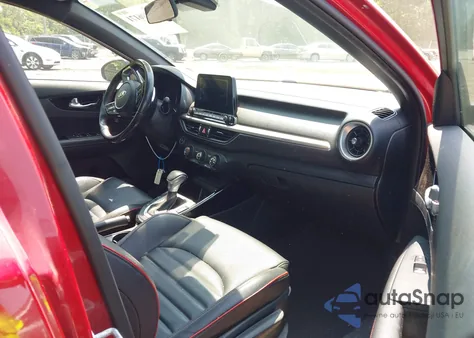 2021 Kia Forte Gt из США, поврежденный, VIN 3KPF44ACXME274284